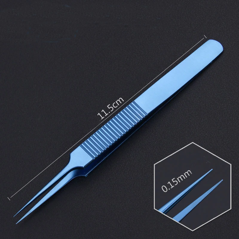 Fine Titanium Alloy Hair Planting Tweezers Hair Planting Tweezers Hair Follicle Planting Transplanting Forceps Hair