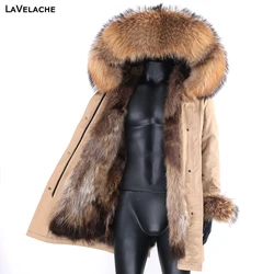 Lungo Parka uomo giacca invernale con cappuccio cappotto invernale capispalla abbigliamento Casual maschile