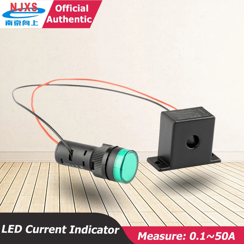 Led Stroom Indicator Power Indicator 16Mm Tikken Size Alarm Lichten Wederzijdse-Spoel Signaal Indicator Line Monitoring Led Licht