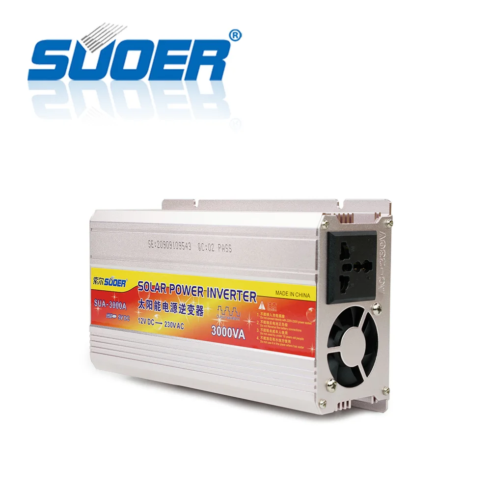 Suoer 3000VA 12V 220V Modified Sine Off Grid Inverter(SUA-3000A)