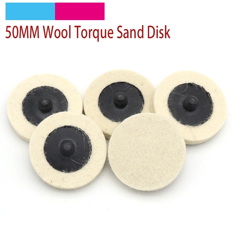 

20pcs 2inch Compressed Wool Felt Fabric Disc 50mm Polishing Buffing Pads Wheels for Grinding Abrasive Tools Accessories