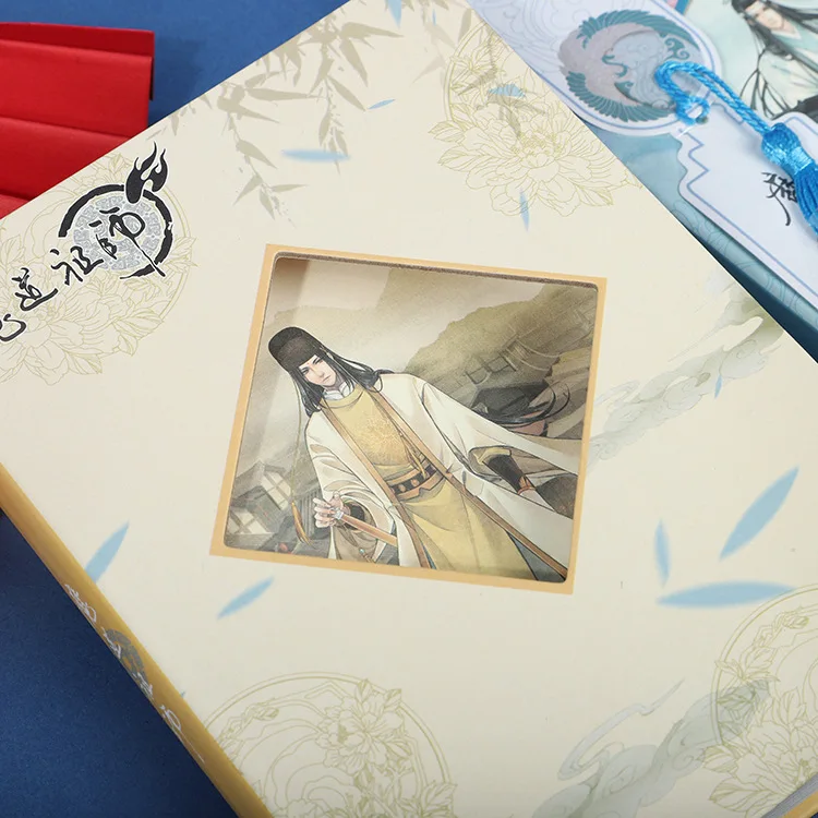 New Anime The Untamed Mo Dao Zu Shi Notebook Planner Wei Wei Wuxian, Lan Wangji Figure Magnetic Buckle Notebooks