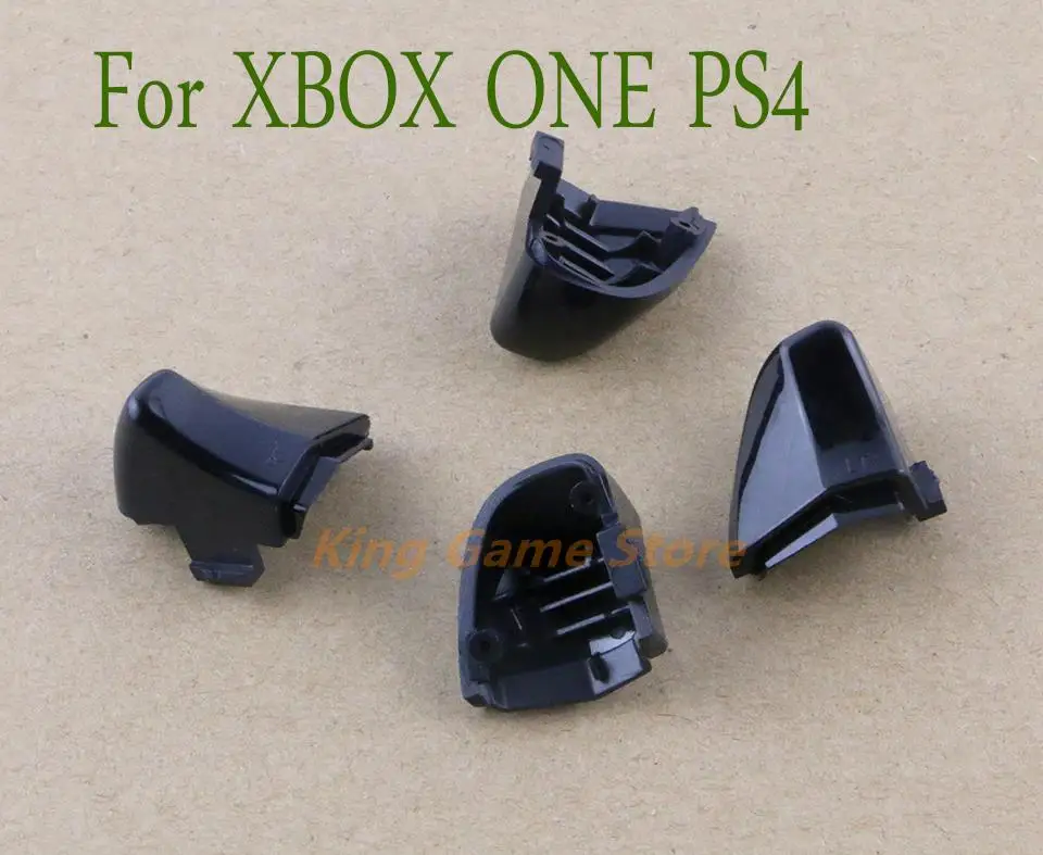 2pcs=1set black Repair Kits LT RT Button for Xbox one controller shell buttons 2pcs=1pc LT+1pc RT