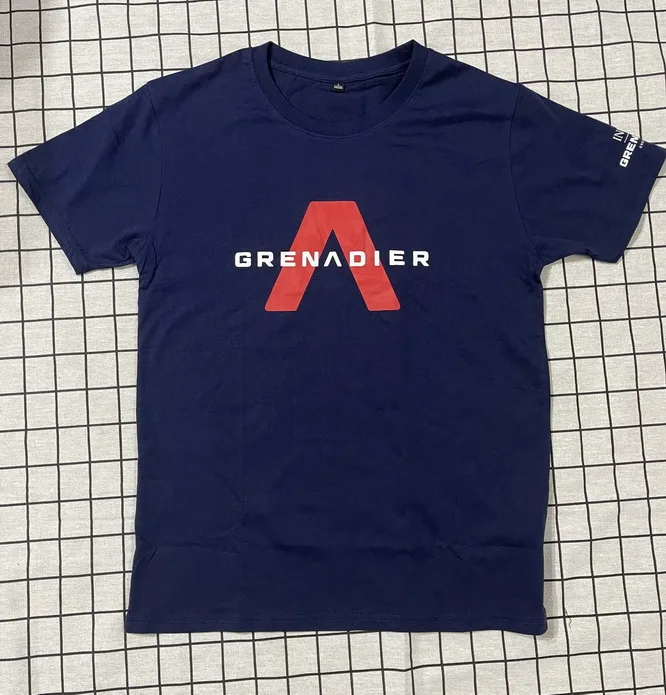 100% COTTON INEOS Grenadier Team NAVY BLUE Men's Cycling Jersey T shirt T-shirt Size:S-3XL