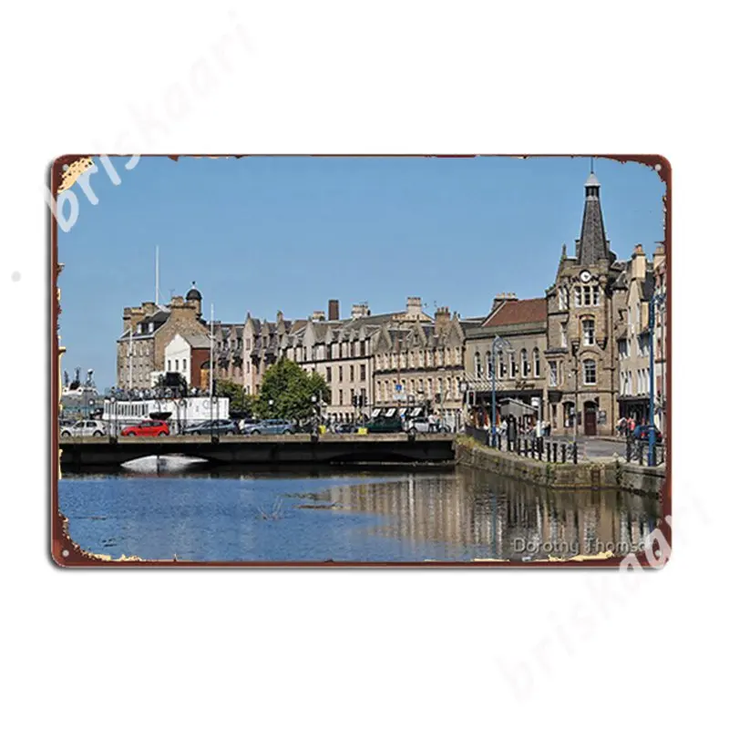 The Shore, Leith,Edinburgh Metal Signs Classic Club Mural Garage Decoration Tin sign Posters