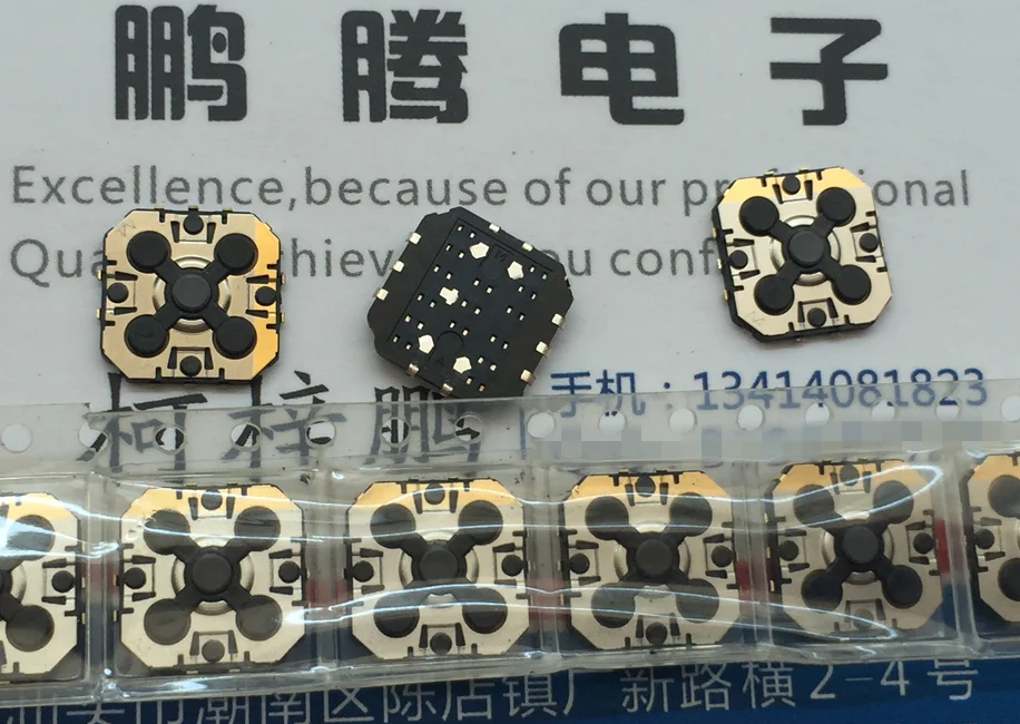 2PCS/lot EVQQ3KA15 Original japan TT5 button 10*10*1.5 multi-function five-way switch patch navigation
