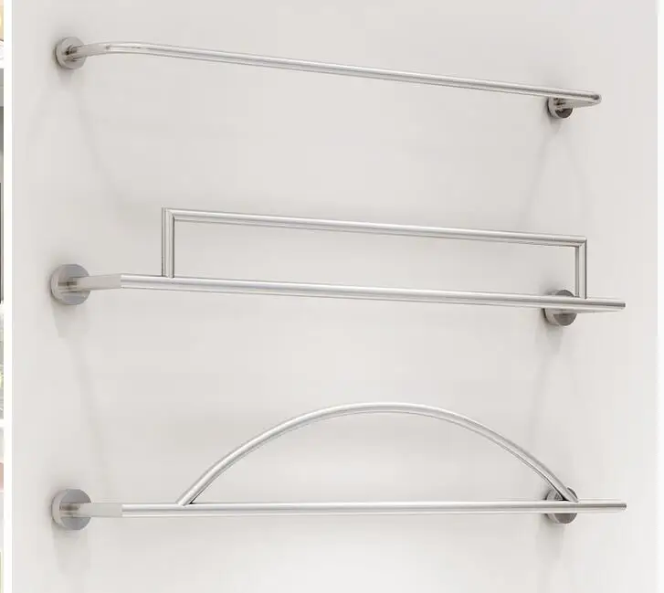 

Clothing store display racks on the wall are hanging crossbars men's and women's clothing store hangers clothes display racks si