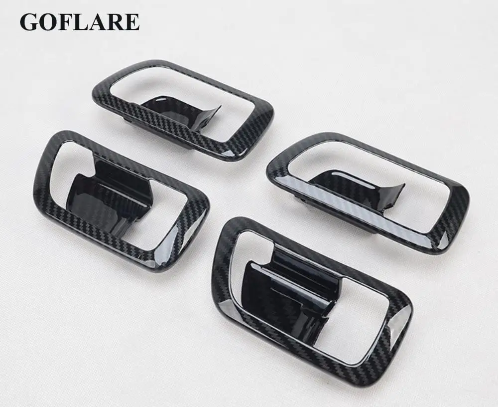 Interior Door handles Armrest Window Switch Buttons Cover trims panel for Mitsubishi Pajero 4 IV V80 V93 V95 V97 V98 Montero