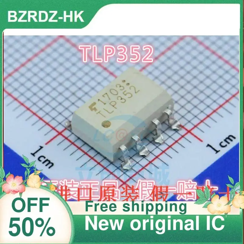 الأصلي TLP352 SOP8 IC ، DIP8 ، 2.5A ، جديد ، 10 قطعة