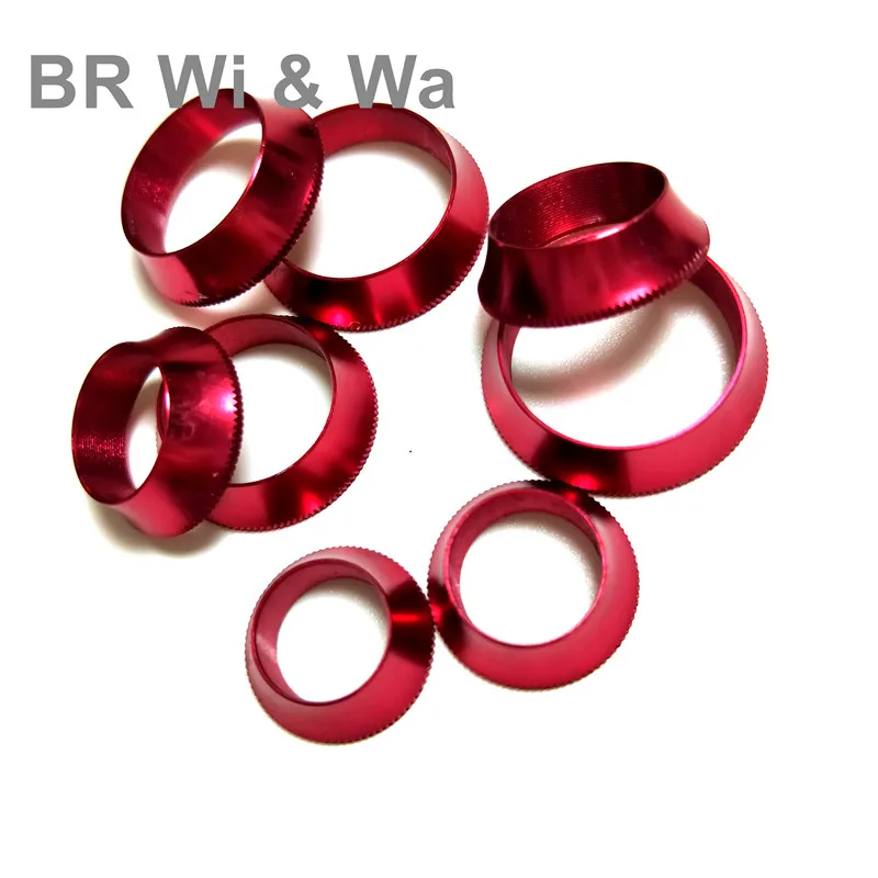 Br Wi & Wa Hengel Trim Ring Kronkelende Controleren Component Diy Rod Building Accessoire Mix Grootte Mix Kleur