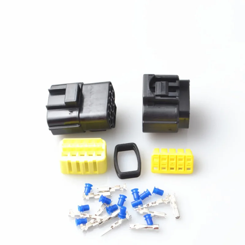 1set 2/3/4/6/8/10/12 Pin Way Waterproof Wire Connector Plug 1.8mm Car Auto Sealed Electrical Set Car Truck Socket connectors