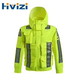 Safety Reflective Jacket Windproof Waterproof Cycling Jacket Bike Bicicleta Motocross Windcoat Long Sleeve Cycling Raincoat