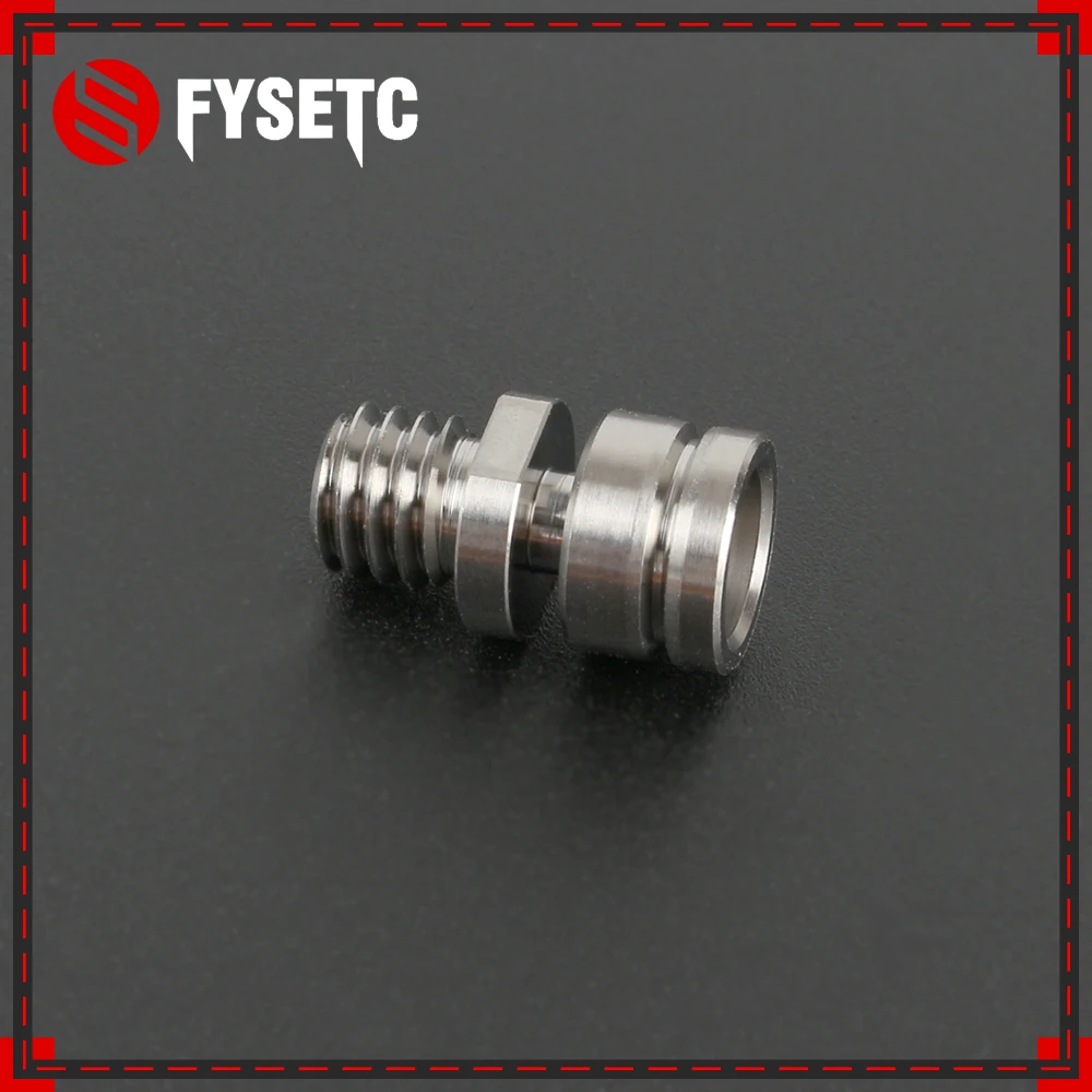 

Upgraded Titanium Alloy TC4 Heat Break Throat CR10 Throat For CR-10 Ender 3 Hotend Extruder M6 Thread 1.75mm Filament