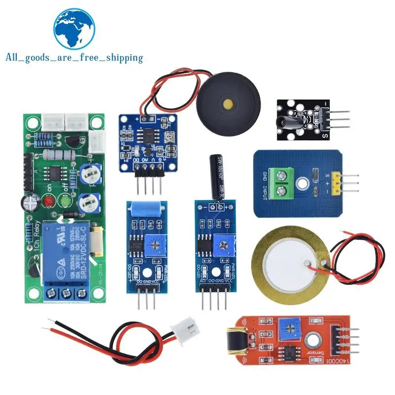 Highly Sensitive Ceramic Piezo Vibration Sensor Module Analog Controller Normally Open / Closed Alarm Sensor For Arduino DIY KIT