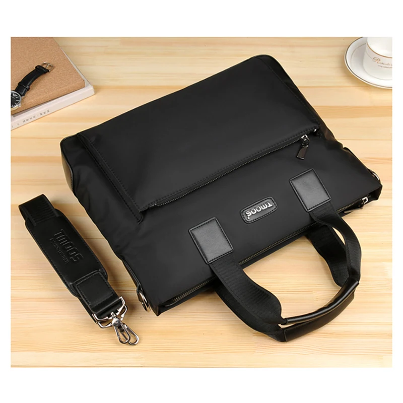 New Male\'s Crossbody Bag Casual Business High Capacity Oxford Handbags High Quality Waterproof Shoulder Messenger Bags Zipper