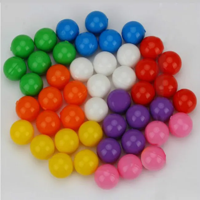 

100pcs 4cm colorful opening promotional draw ball tennis ball lottery ball 8 color game ball red yellow blue green white pink