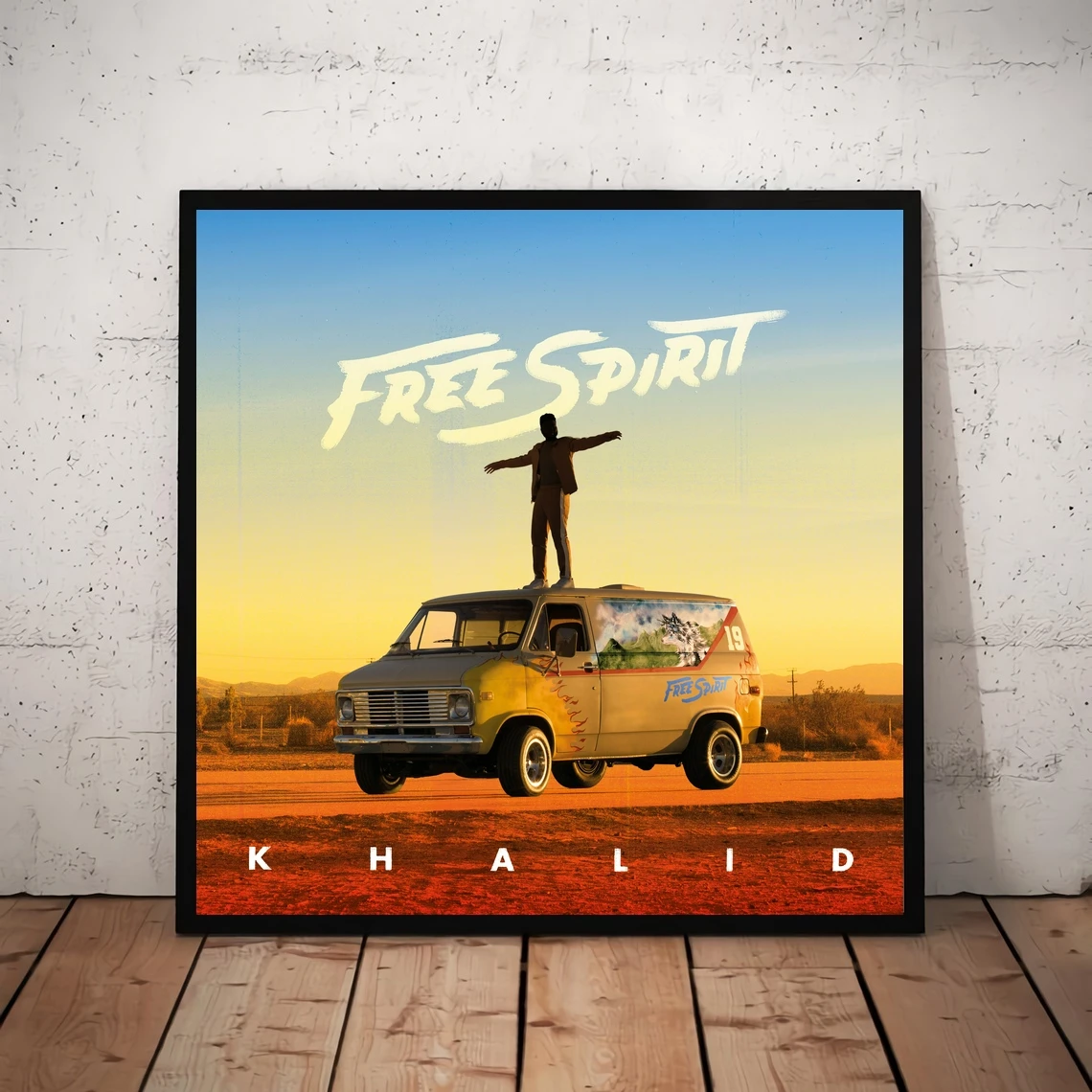 

Khalid Free Spirit Music Album Cover Poster Canvas Art Print Home Decoration Wall Painting (No Frame)