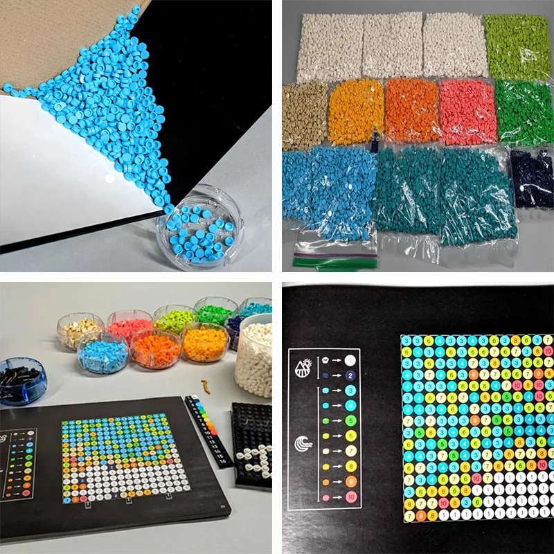 Bloques de construcción circulares para niños, mapa del mundo para armar juguete de ladrillos, ideal para regalo de Navidad y cumpleaños, código 2021, Compatible con MOC, novedad de 31203