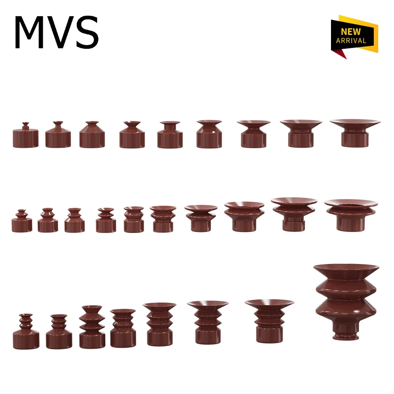 Large Head  1/2/3 Layer Industrial Manipulator Pneumatic Fittings Suction Nozzle Rubber Sucker for Vacuum Suction Cup