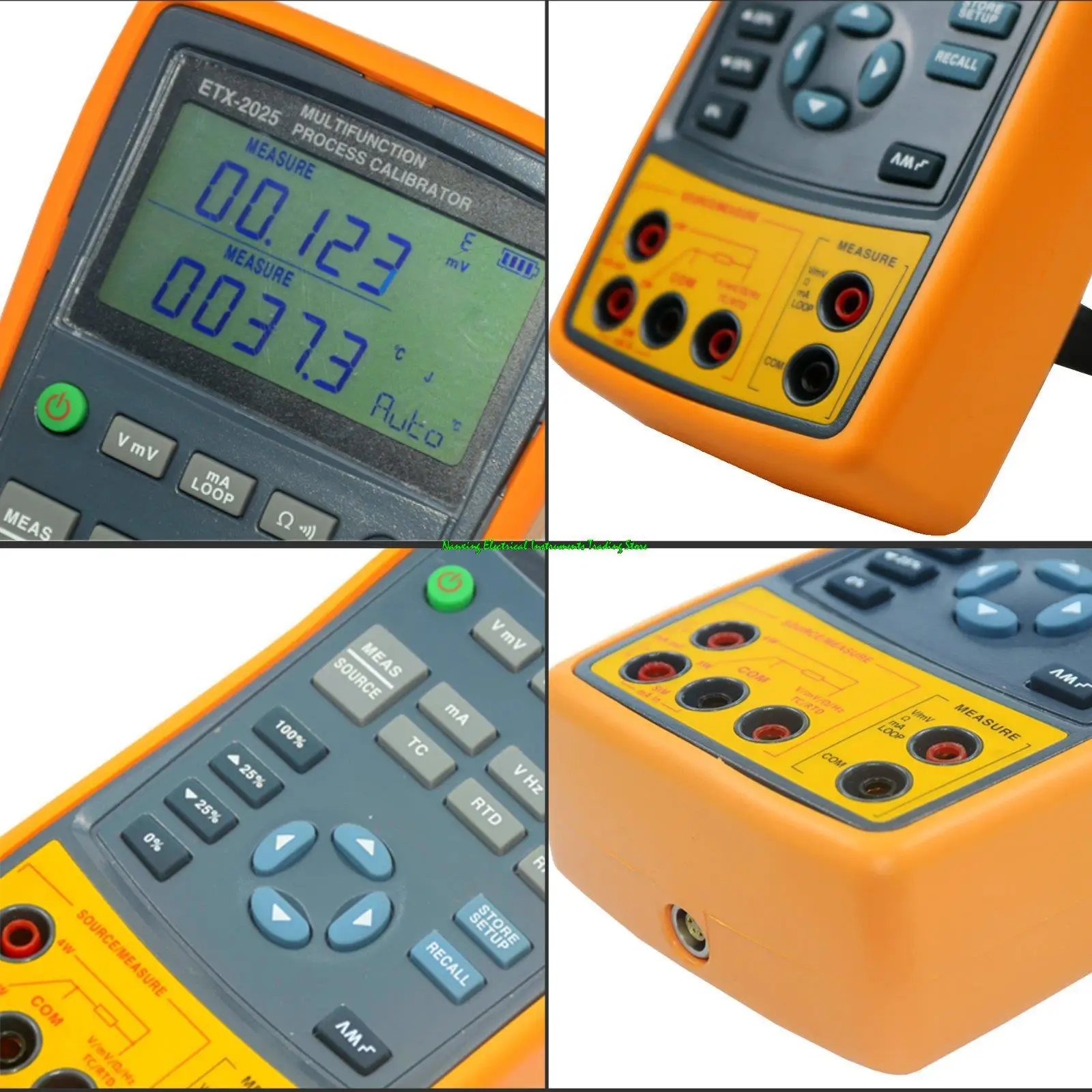 ETX-1825 ETX-2025สัญญาณ Professional Thermocouple Current แรงดันไฟฟ้ามัลติมิเตอร์แบบดิจิทัลสัญญาณ Process Calibrator
