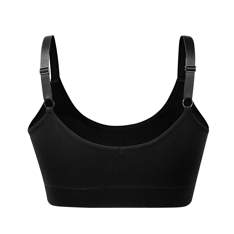 WANAYOU Sport Bra Women Fitness Top Yoga Bra For Cup A-B Running Yoga Gym Crop Top Women Push Up Sport Bra Padded Athletic Vest