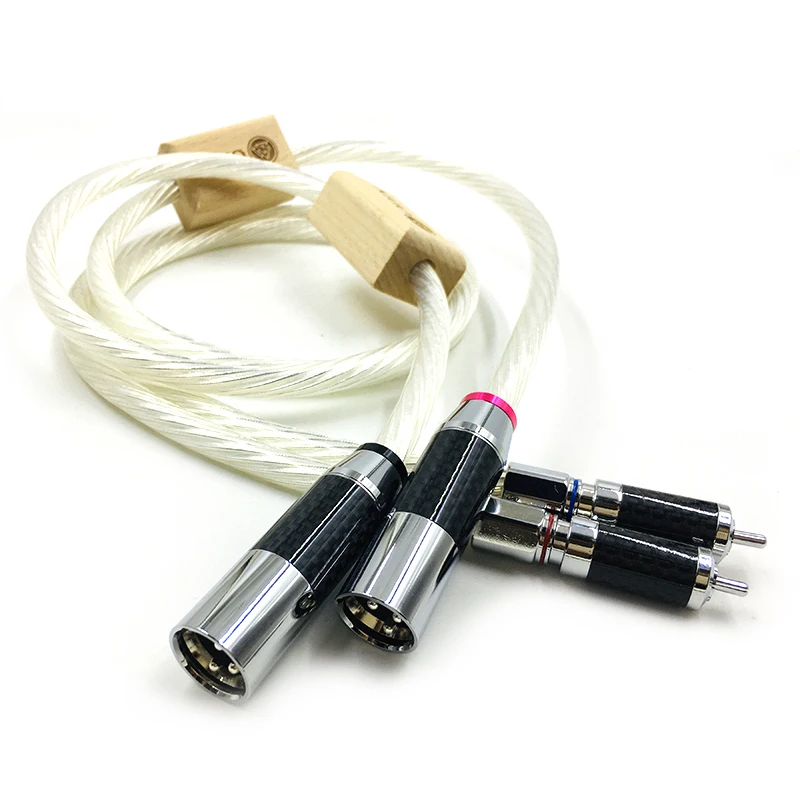 

High Quality Nordost Odin 2RCA to 2XLR Cable Hi-end Rca Male to Xlr Male Audio Cable