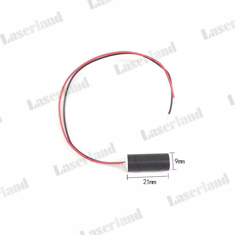 9*21 millimetri 635nm 10mw Modulo Laser Croce Rossa 50 gradi di Messa A Fuoco Fisso