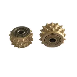Abrasive Tools 45 Teeth Bush Hammer Grinding Wheel For Granite Marble Stone Grinder Hammer Grinding Disc Polishing Block