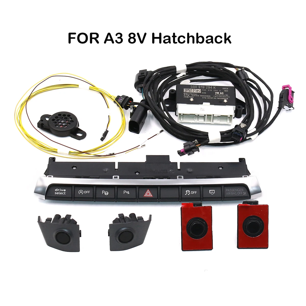 

Front Parking Sensor Set Front PDC 8K OPS 4K TO 8K For AUDI A3 8V Before 2016