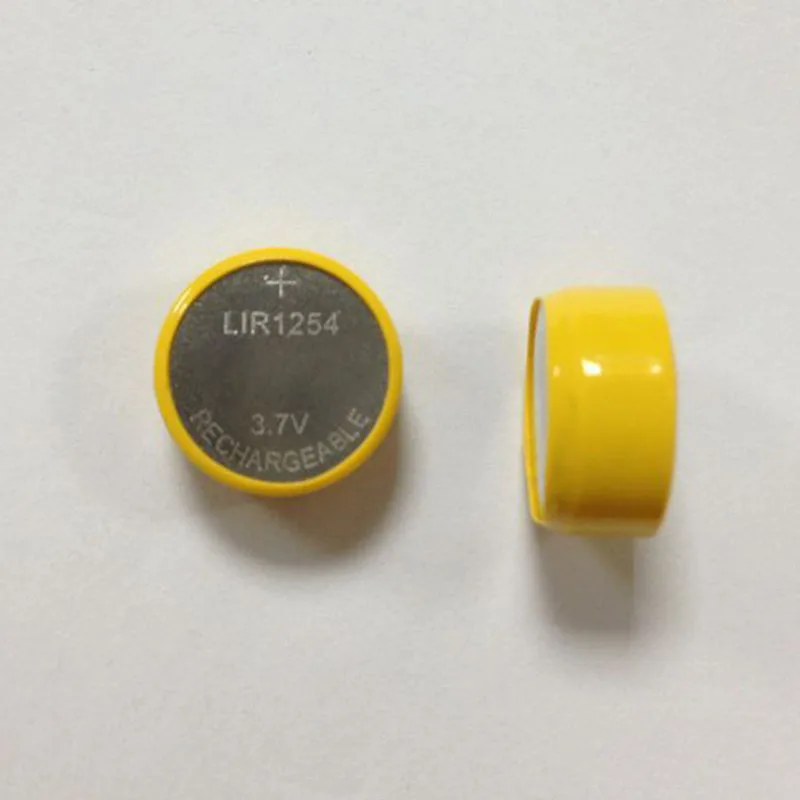 1PCS/LOT  LIR1254 1254 Rechargeable Li-ion Battery Button Coin Rechargeable battery