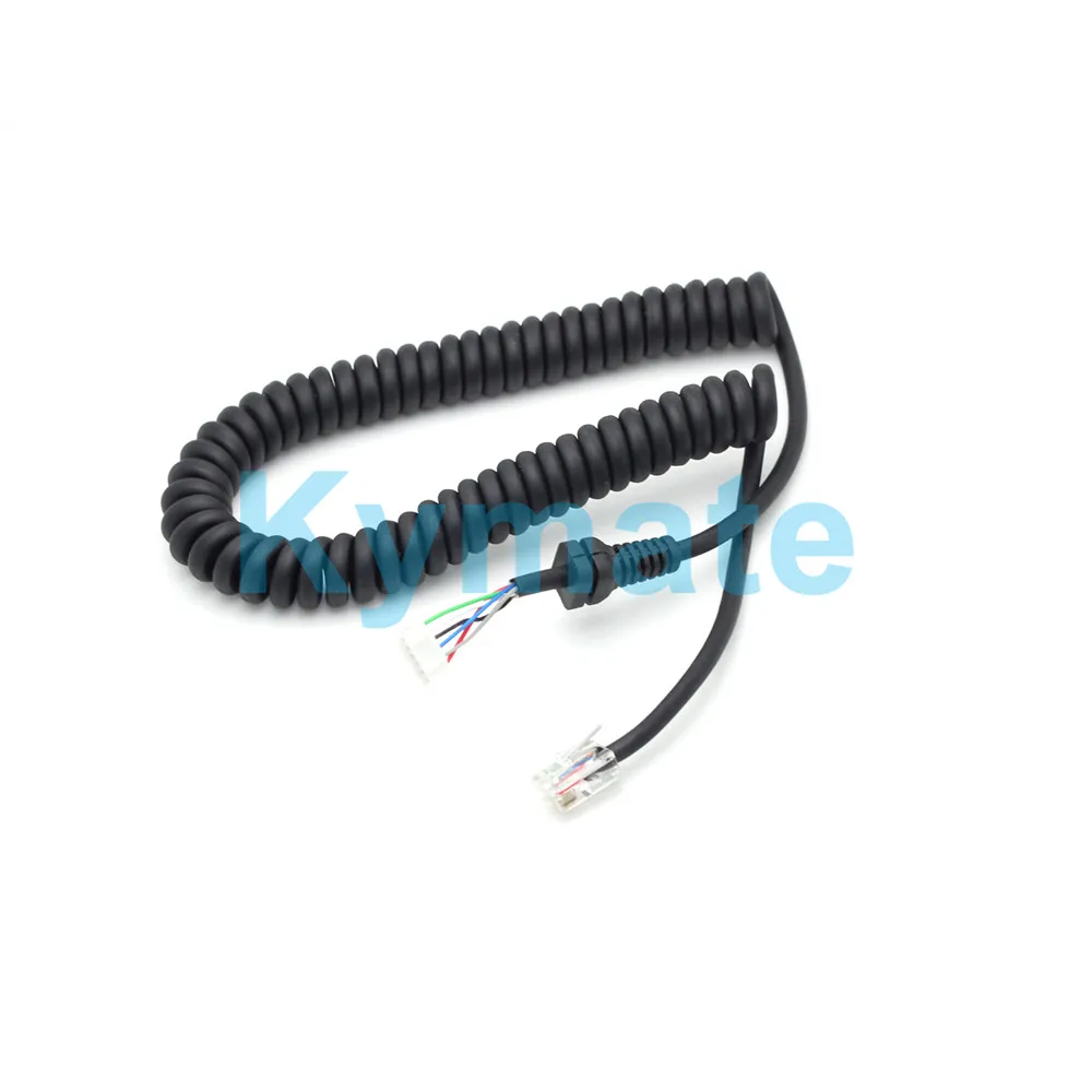 Mic Cable Cord Wire for Yaesu MH-48A6J MH-42B6J Microphone for FT-7800/8800 FT-8900R Car Radio Speaker CABLE