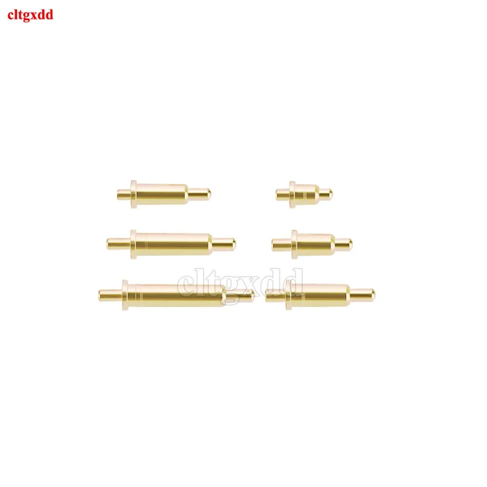 10Pcs Pogo pin connector pogopin Battery spring Loaded Contact SMD needle PCB 2 3 4 5 6 7 8 9 10 12 14 15 16 18 20.5mm Test Prob