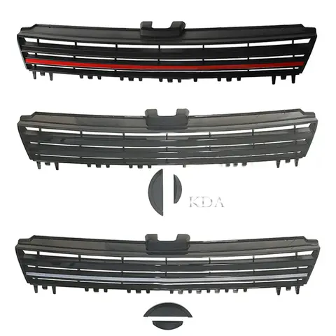 Auto Replacement Front Bumper Grille Racing Grill Cover For VW Golf MK7 2013 2014 2015 2016 2017