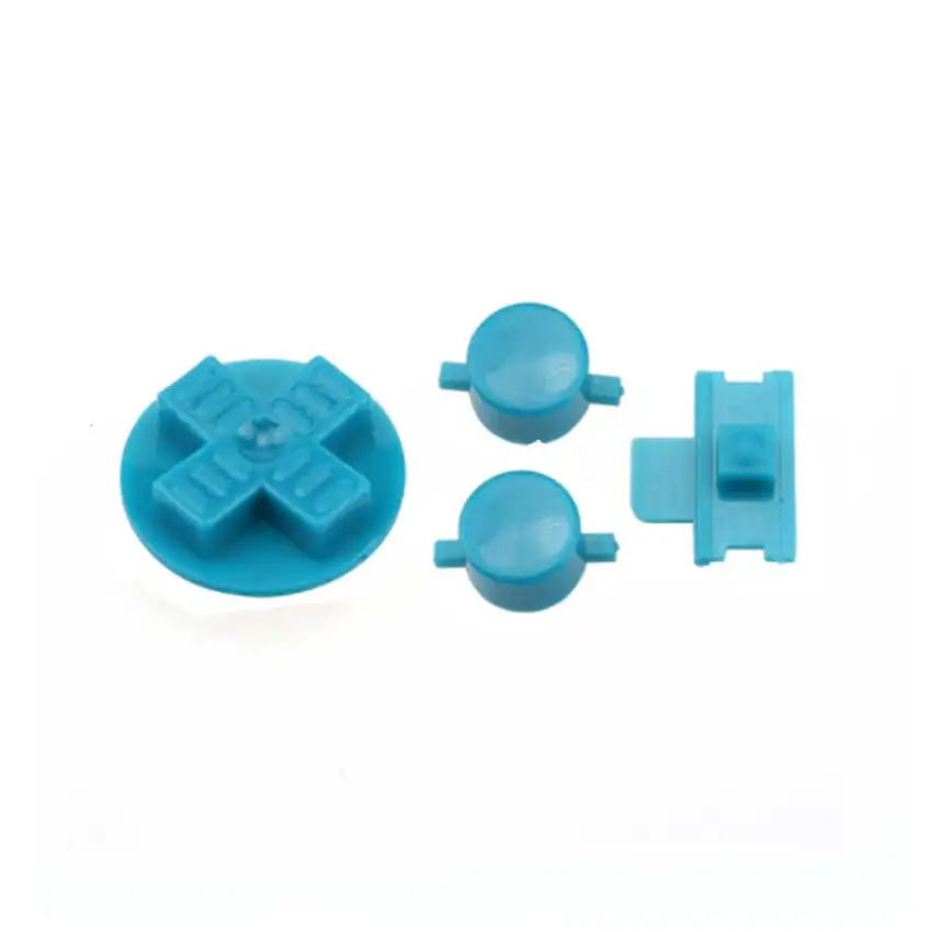 JCD 1Set Plastic Colorful Buttons Set Replacement For Gameboy GB GBO DMG Power ON OFF Button A B D Pads Buttons