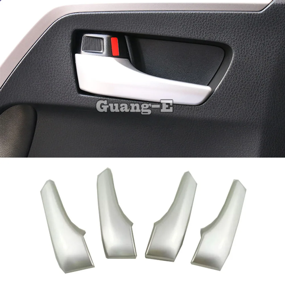

For Toyota RAV4 2014 2015 2016 2017 2018 Car Styling Trim ABS Silver Decoration Door Handle Bowl Cover Styling Auto Accessories