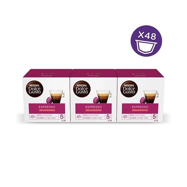 DOLCE GUSTO-ESPRESBUCDDECAF, 3X