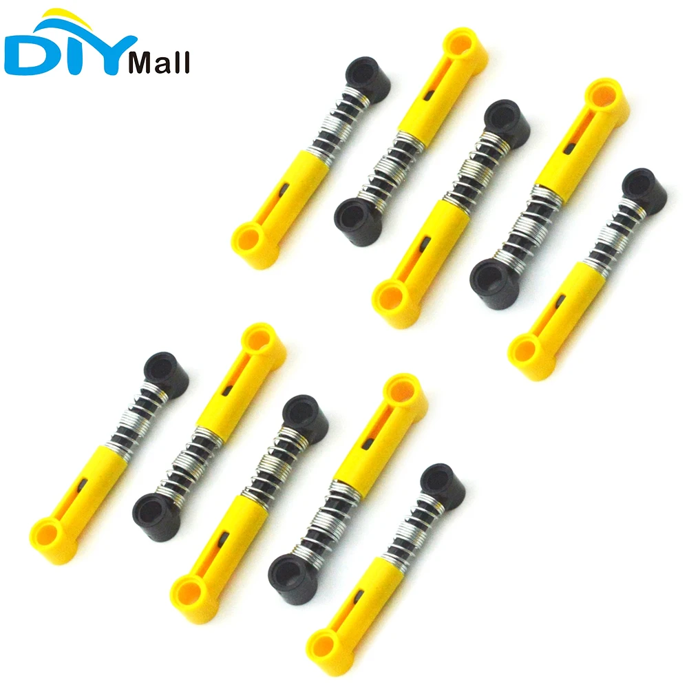 

10pcs PF Technical MOC Parts Hard Spring Strong Shock Absorber 6.5L for 76537 Compatible with legoeds DIY Blocks Bricks Set