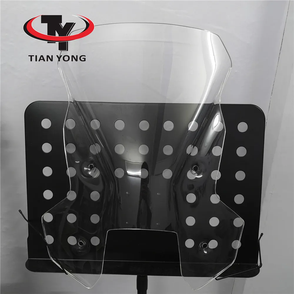 For KTM 1190 1090 ADVENTUER Motorcycle Accessories Smoke Black Windshield Heightening Wind Deflectore raise Windscreen Spoiler