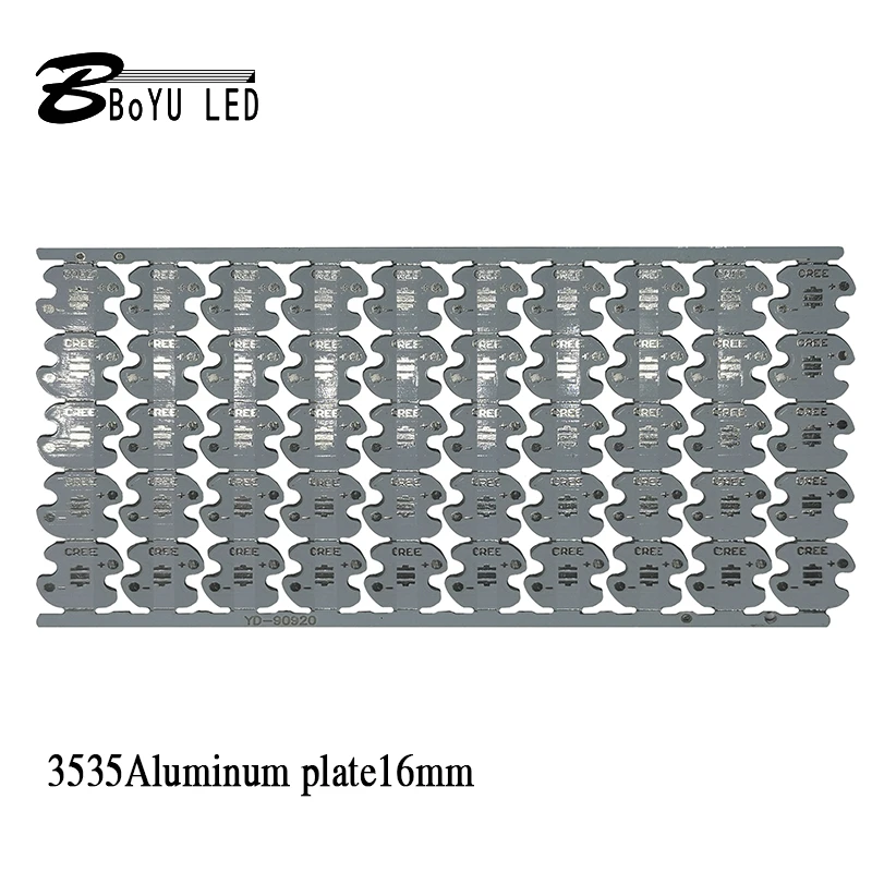 50pcs CREE LED3535 XPE chip lamp beads ceramic lamp beads aluminum substrate heat sink 12mm PCB 14mm PCB 16mm PCB 20mm PCB