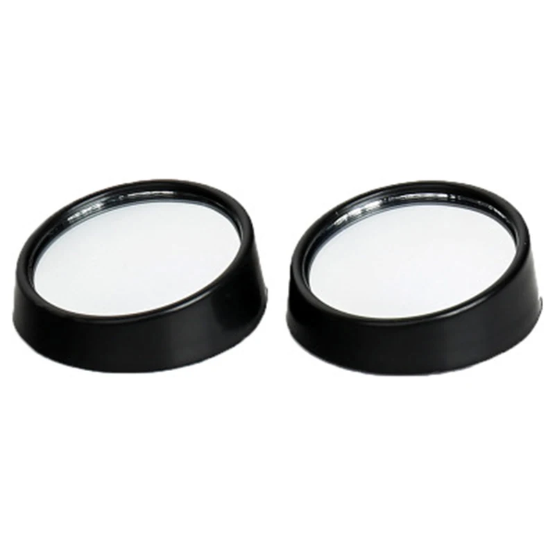 1 Pair 360 Degree Wide Angle Car Blind Spot Mirror For Car Reverse Frameless Ultrathin Round Convex Rear View Mirror Car part