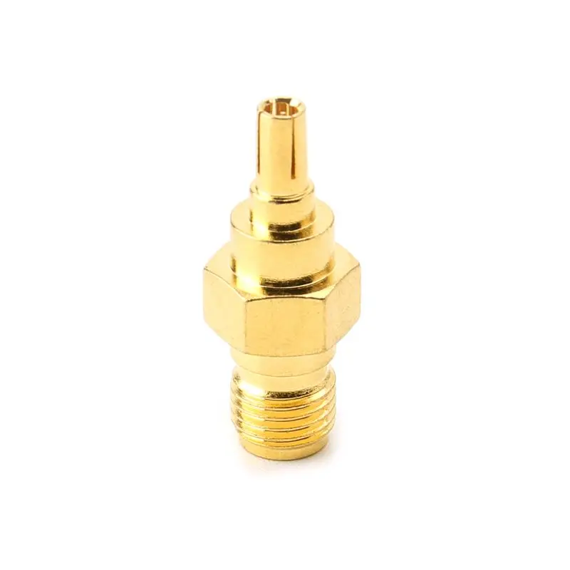 CRC9 Male Plug To SMA Female Jack RF Connector Coaxial Converter Adapter Straight Y98E