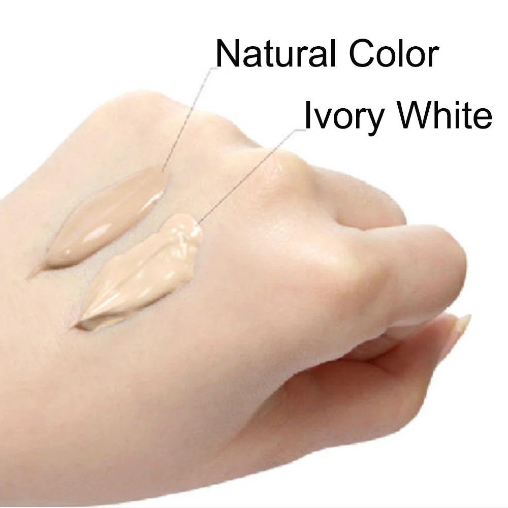 BB Cream Air Foundation CC Cream Concealer Whitening Makeup Waterproof Brighten Face Peau Noir Base Tone Korean Cosmetic