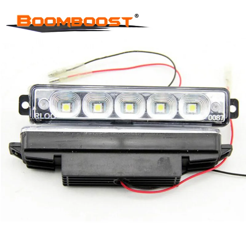 

hot sell car running lights high power waterproof 10W Highlight 2PCS/ Set 5 LED White car light