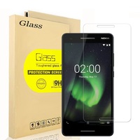 For Nokia 8 7.1 6.1 3 5 Tempered Glass Transparent Film For Nokia 2.1 3.1 6 7 Screen Protector   Front 9H Film