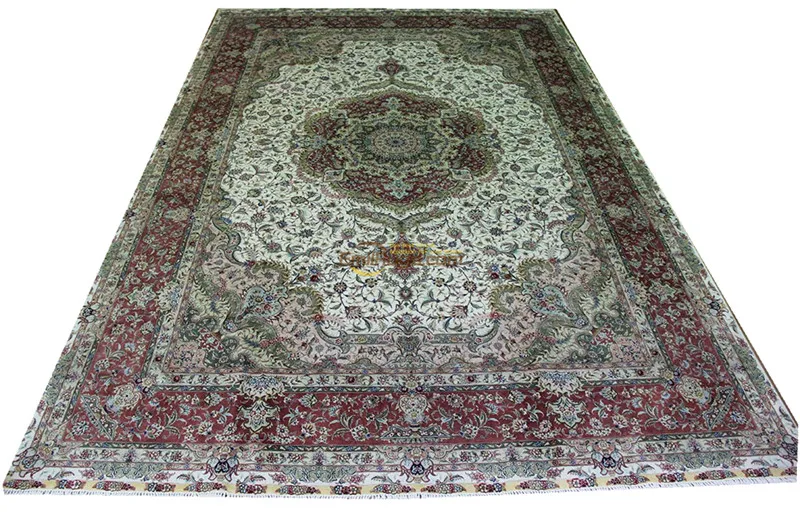 bedroom carpet Silk Persian Oriental woven Living Room Pattern