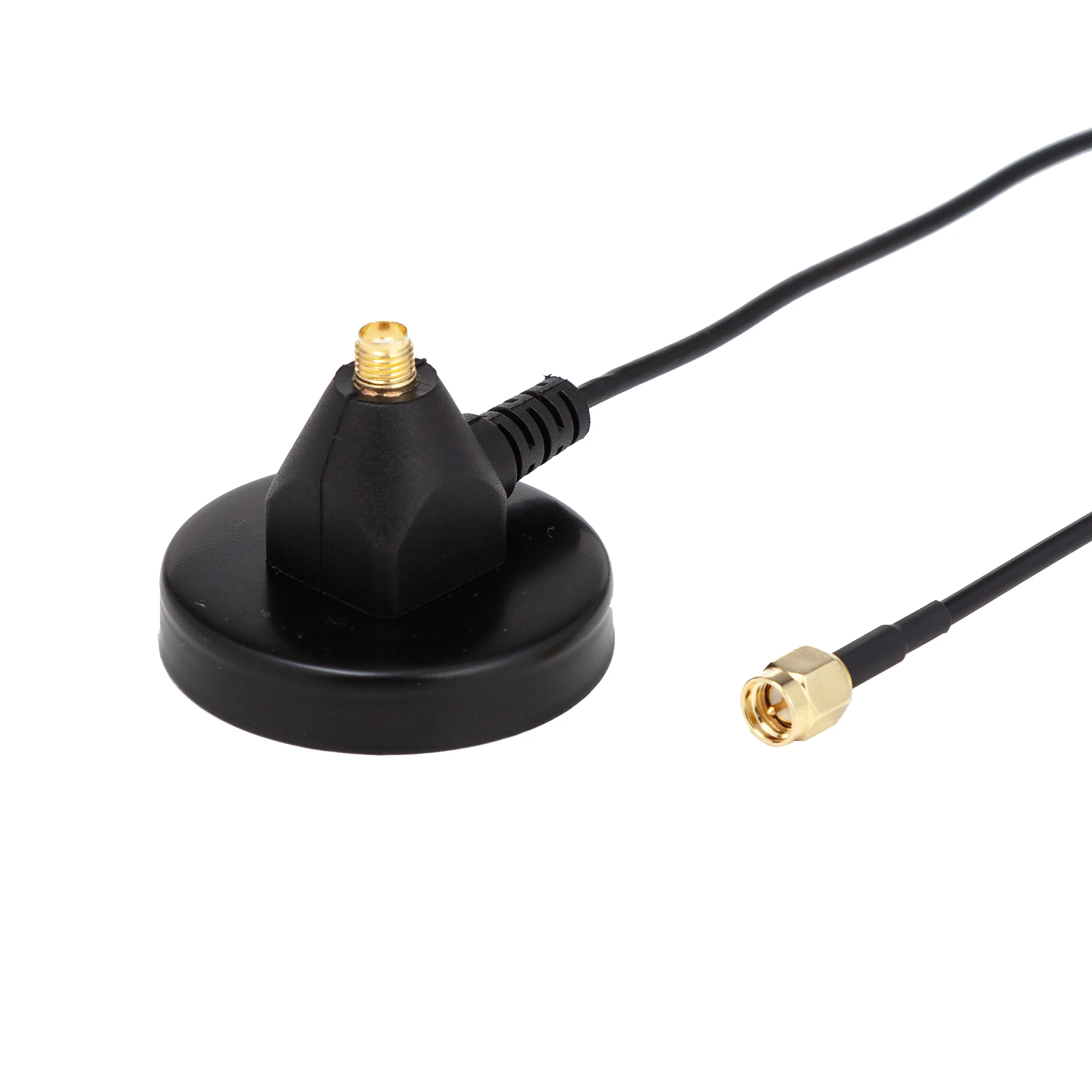 Base de montage d'antenne magnétique 4G LTE avec câble d'extension mâle SMA de 10 pieds/3m pour Modem routeur WiFi 4G LTE