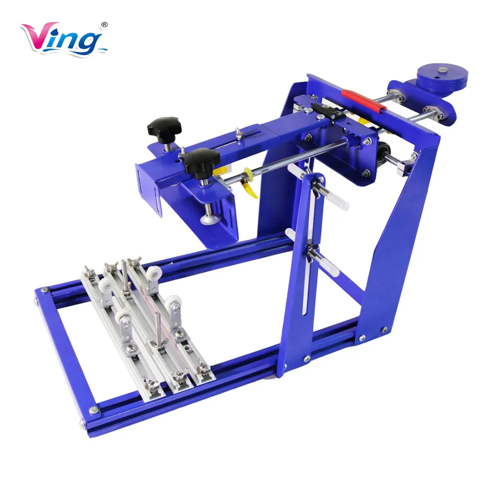 

7.9" x 9.8" 20 x 25 cm Manual Cylinder Curved Screen Printing Press for Pen / Cup / Mug / Bottle (Diameter:6.7" )