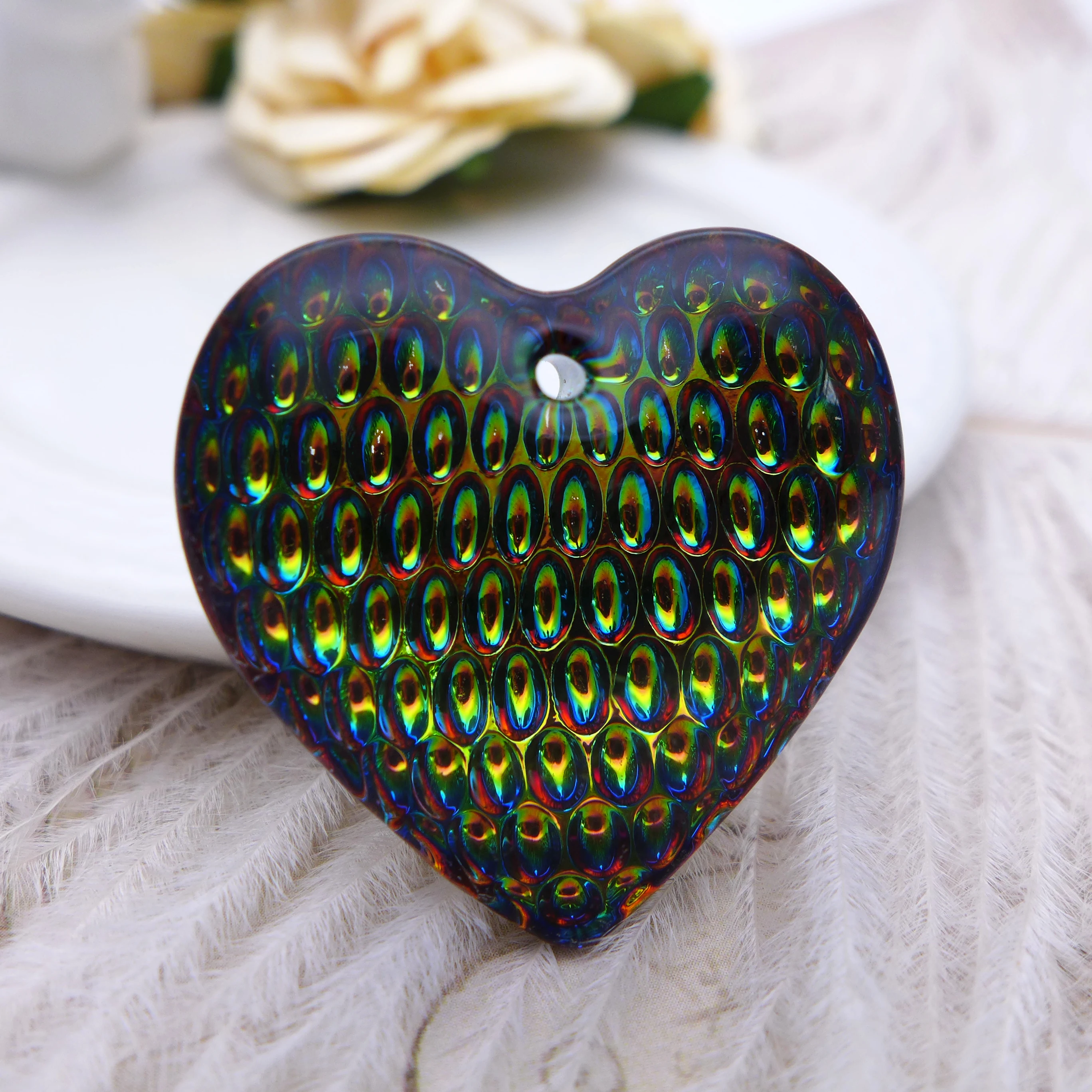 2023 30mm Jewelry Components Crystals Charms For Jewelry Making Accessories Strawberry Handmade Pendants For DIY Choker Necklace