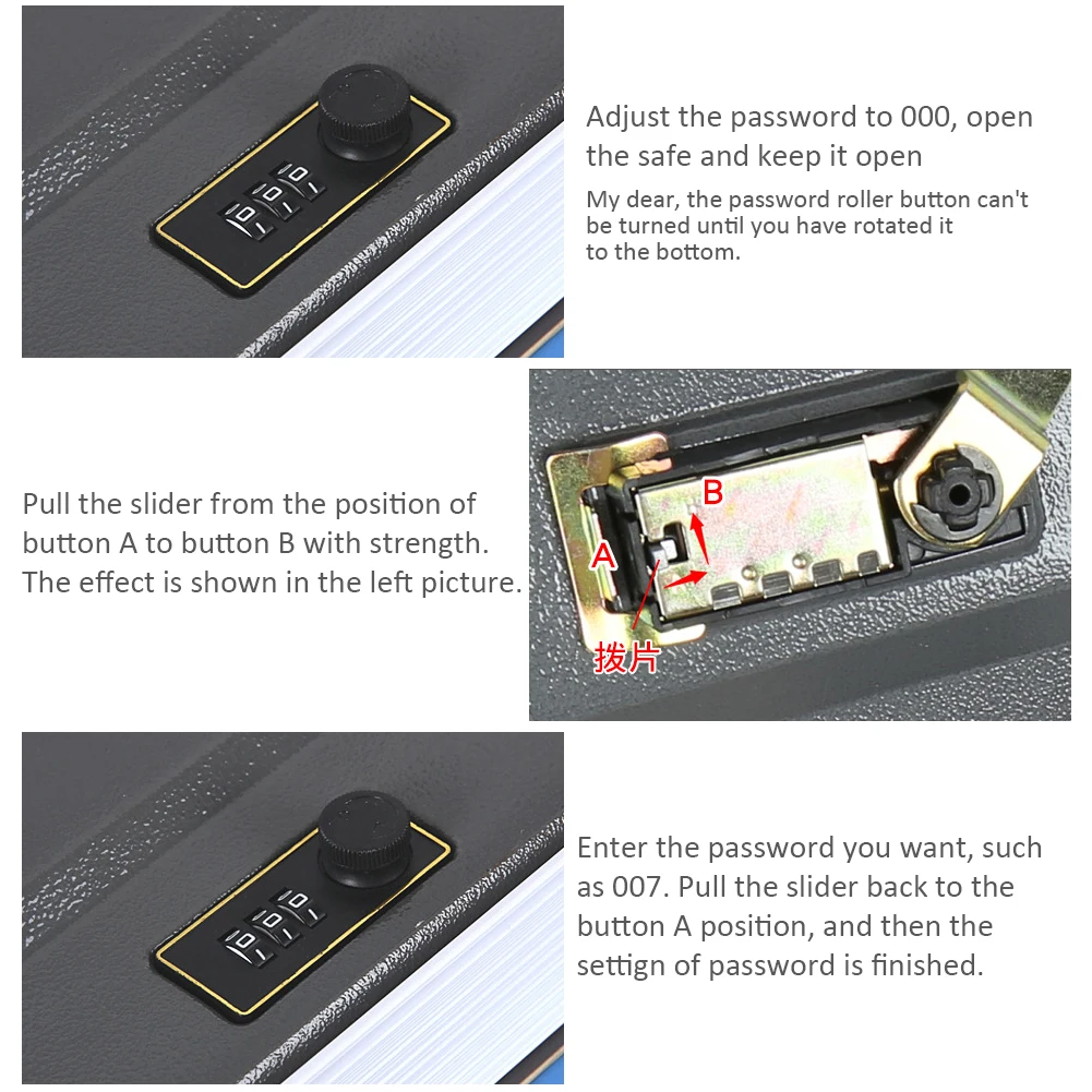 Password Box Safe Simulation Book Mini Home Password Code Book Safe Saving Pot Storage Box Book Password Box Craft #CW