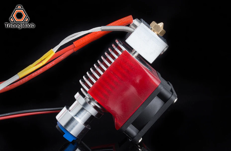 C Trianglelab V6 2,85/3,0mm Hotend 12V/24V Remote Bowen Print J-kopf Hotend und Lüfter Halterung Für HOTEND Für PT100 – Detail 8